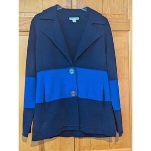 Coldwater Creek Nautical‎ Sweater Jacket Small